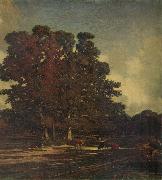 Julien  Dupre Autumn Landscape oil painting picture wholesale
